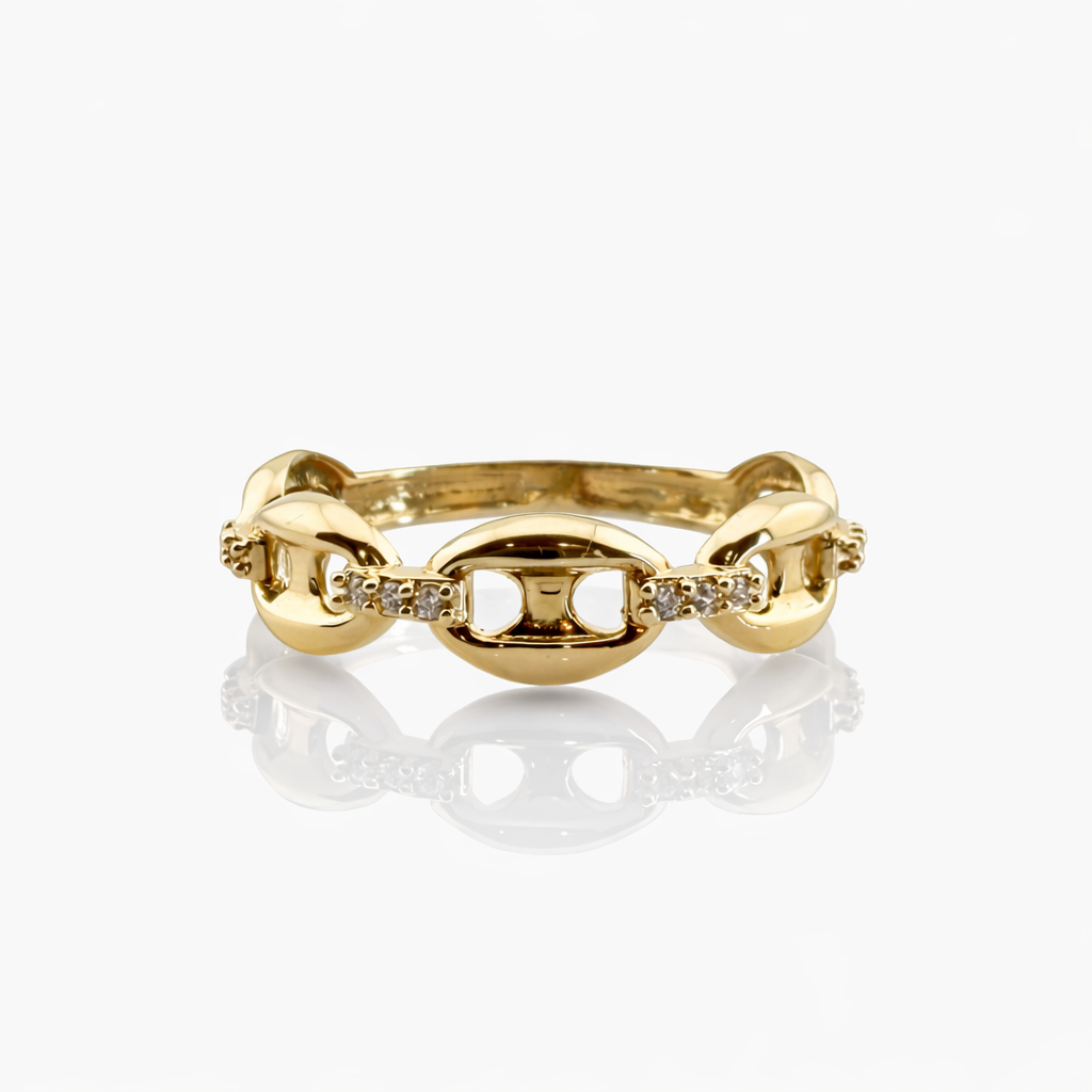 GC Style Ring – 18K Yellow Gold – 2.03g | Size 5