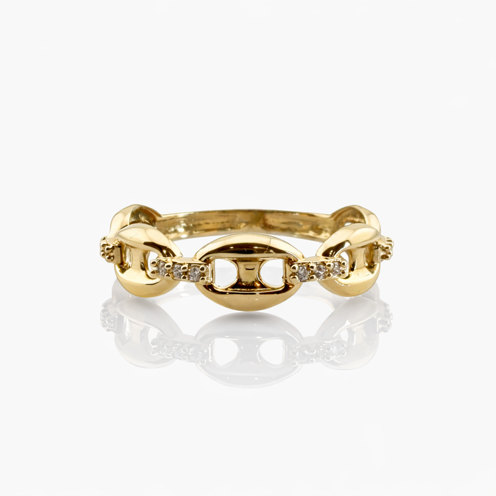 GC Style Ring – 18K Yellow Gold – 2.3g | Size 7