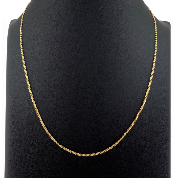Chinese Chain – 18K Yellow Gold (Italy) – 2.5g | 45cm | 1.5mm