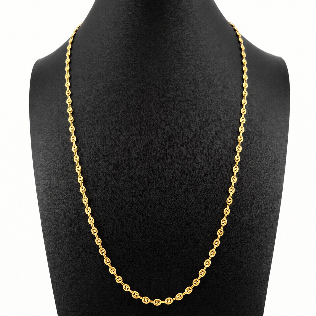 GC Chain – 18K Yellow Gold – 6.4g | 60cm | 3.4mm