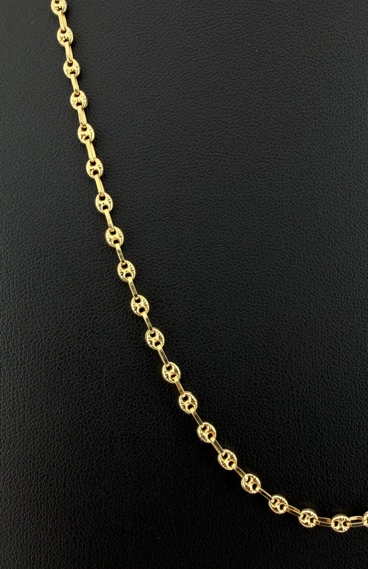 GC Diamond-Cut Chain – 18K Yellow Gold – 6.2g | 50cm | 3.3mm