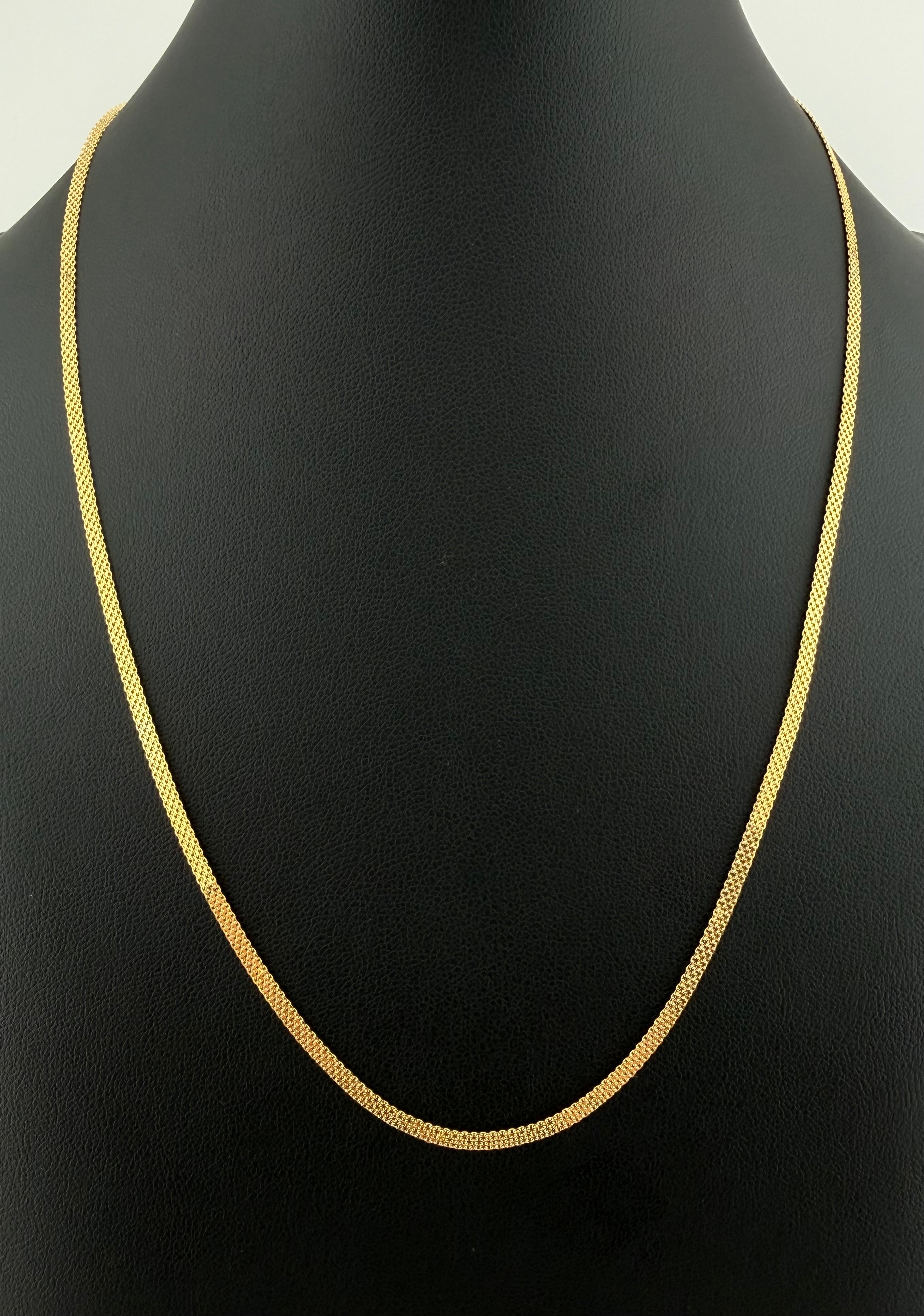 Chinese Chain – 18-Karat Yellow Gold (Italy) – 3.80 gr | 50 cm | 2.2 mm