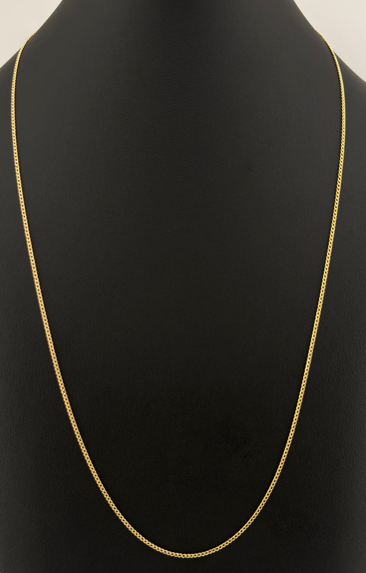 Monaco Chain – 18-Karat Yellow Gold (Italy) – 1.7 g | 60 cm | 1.1 mm