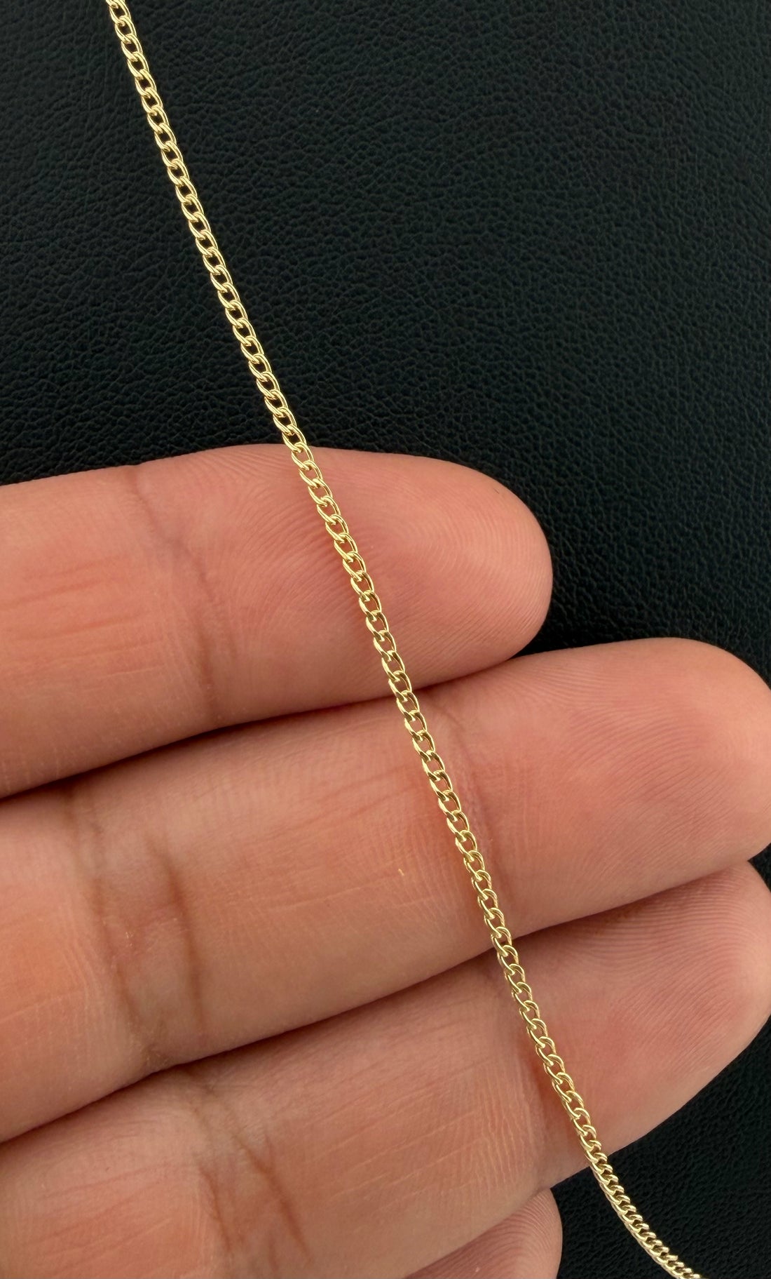 Monaco Chain – 18-Karat Yellow Gold (Italy) – 1.7 g | 60 cm | 1.1 mm