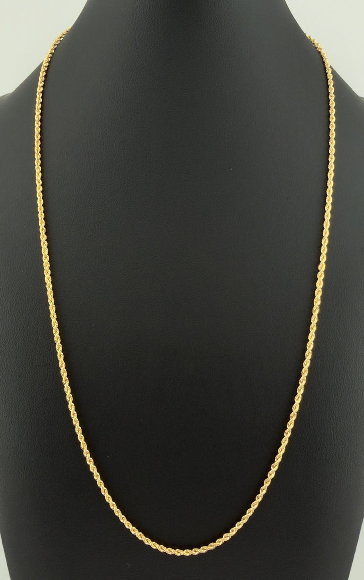 Lazo Chain – 18K Yellow Gold (Italy) – 4g | 60cm | 1.6mm