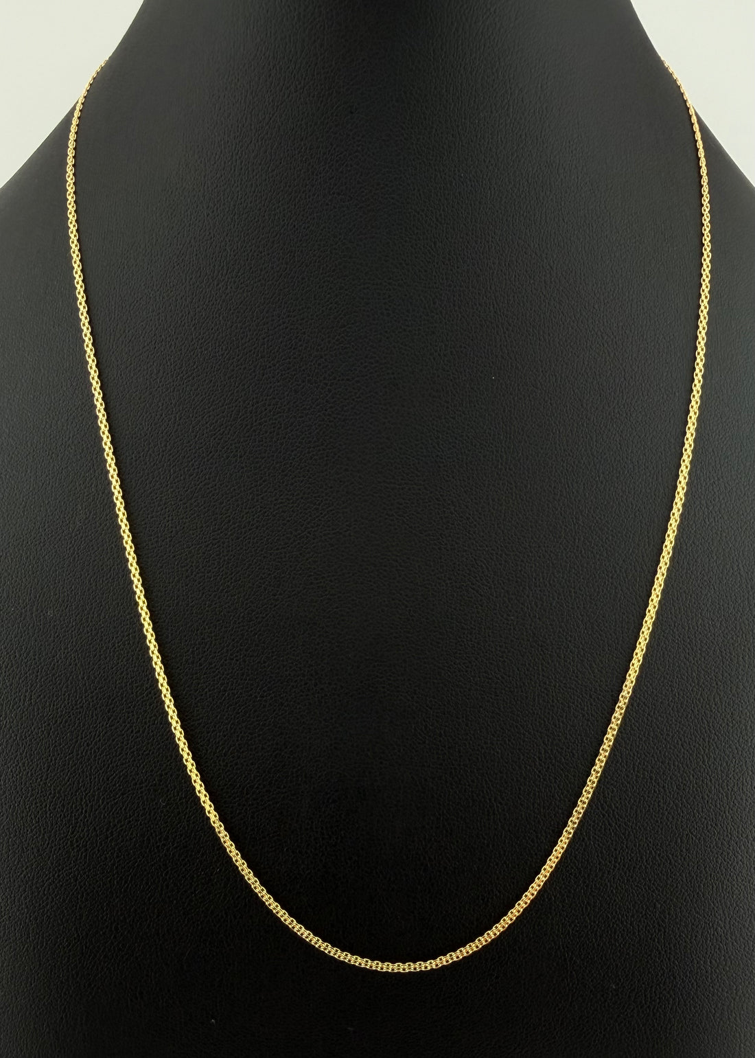 Chinese Chain – 18K Yellow Gold (Italy) – 2.7g | 50cm | 1.2mm
