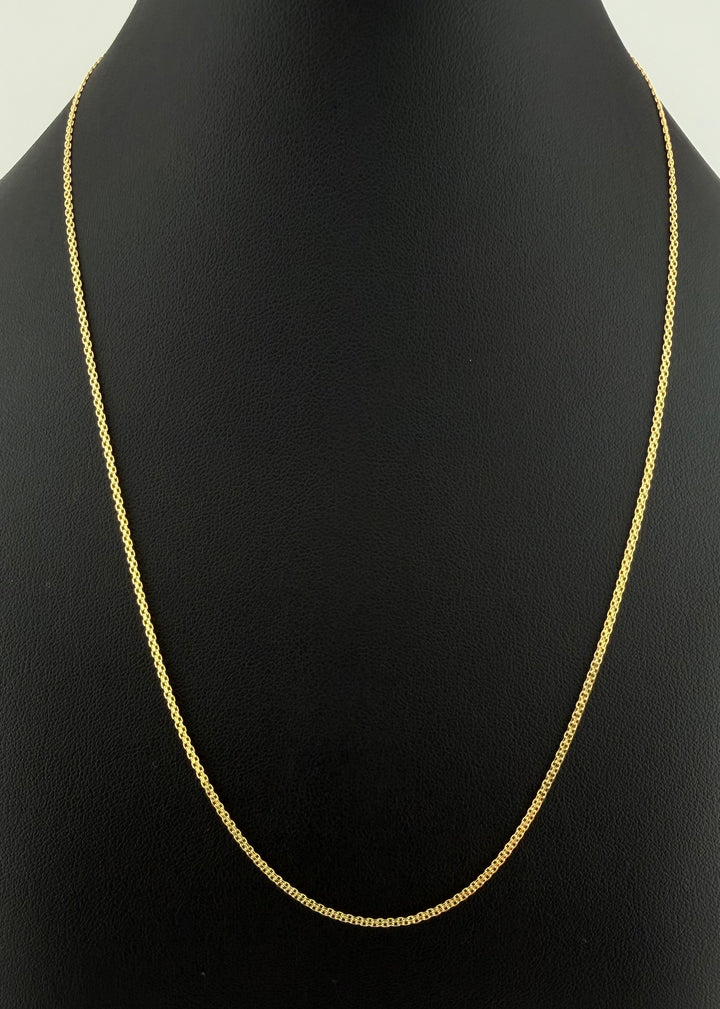 Chinese Chain – 18K Yellow Gold (Italy) – 2.7g | 50cm | 1.2mm