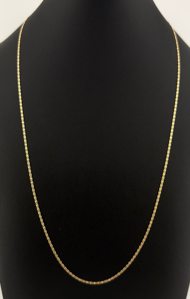 GC Chain – 18K Yellow Gold – 2.35g | 60cm | 1.1mm