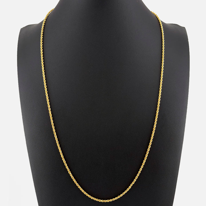 Lazo Chain – 18K Yellow Gold (Italy) – 3.04g | 50cm | 2.4mm