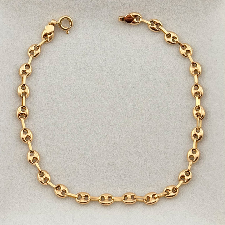 GC Bracelet – 18K Yellow Gold – 2.53g | 19cm | 4mm