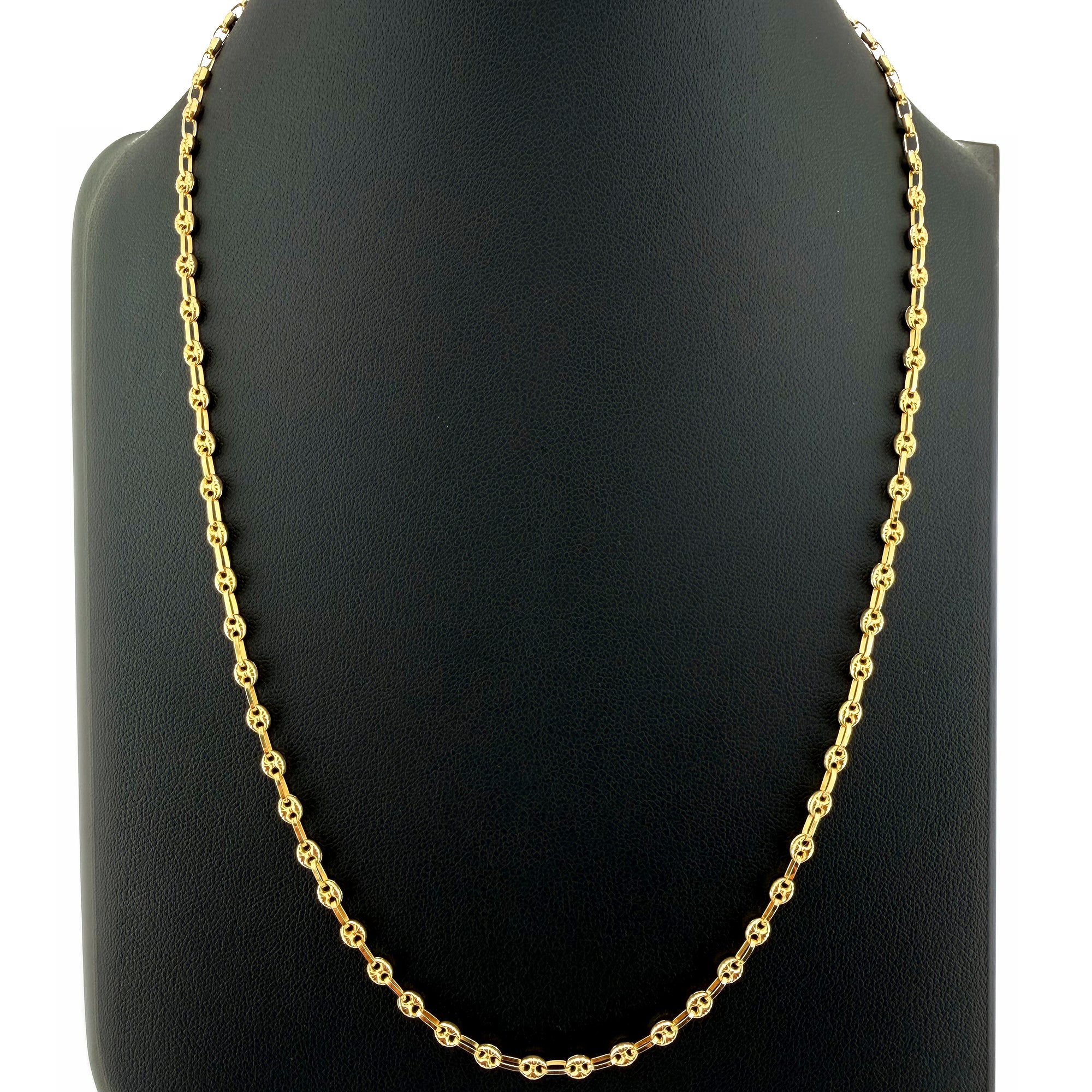 GC Diamond-Cut Chain – 18K Yellow Gold – 6.2g | 50cm | 3.3mm