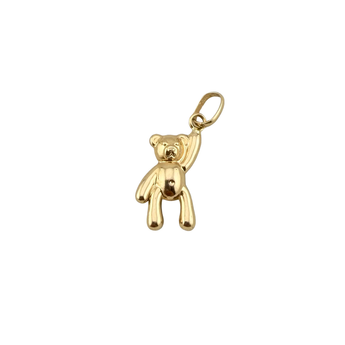 Bear Pendant – 18K Yellow Gold – 2.3cm