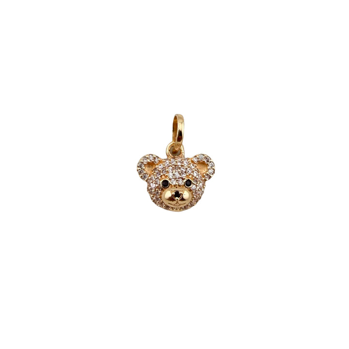 Bear Head Pendant – 18K Yellow Gold – 1.84g | 2cm