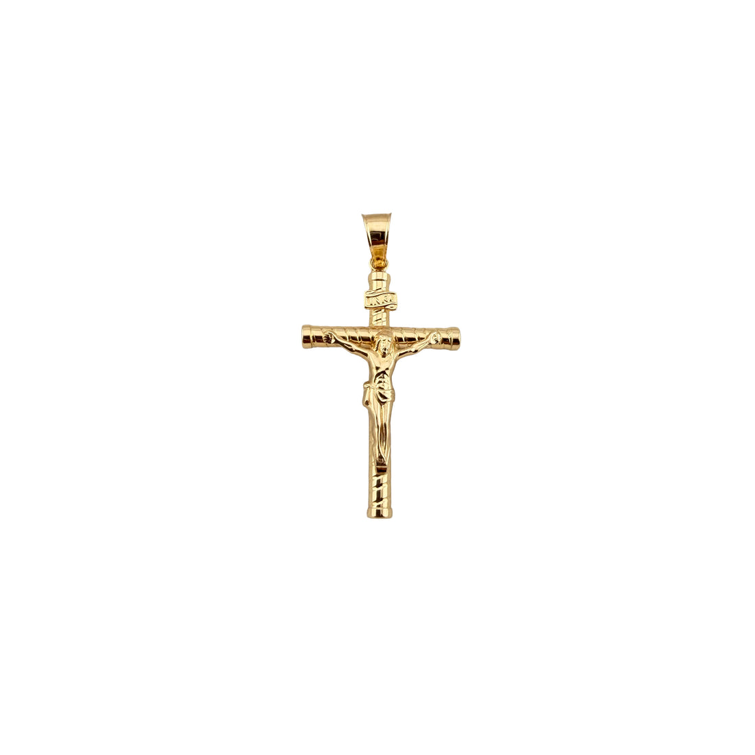 Christ Cross Pendant – 18K Yellow Gold – 2.35g | 5cm