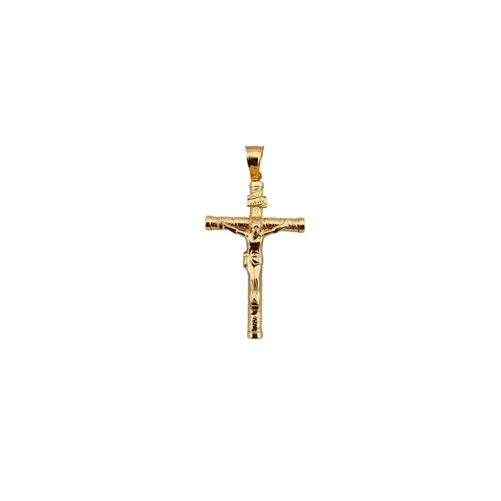 Christ Crucifix Pendant – 18K Yellow Gold – 2.3g | 5cm
